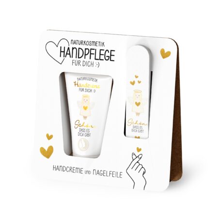 Handpflegeset Liebe Wünsche "Schön, dass es Dich gibt" (Schutzengel)