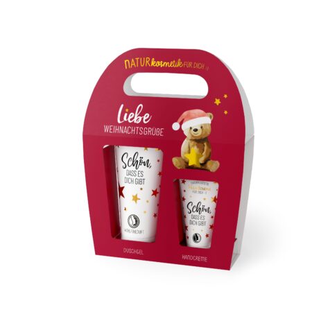 Kosmetikset Happy Christmas "Liebe Weihnachtsgrüsse" (Bär)