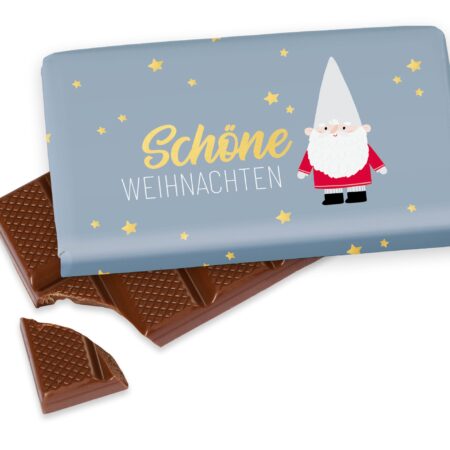 Schokolade 40g Happy Christmas "Schöne Weihnachten" (Zwerg)