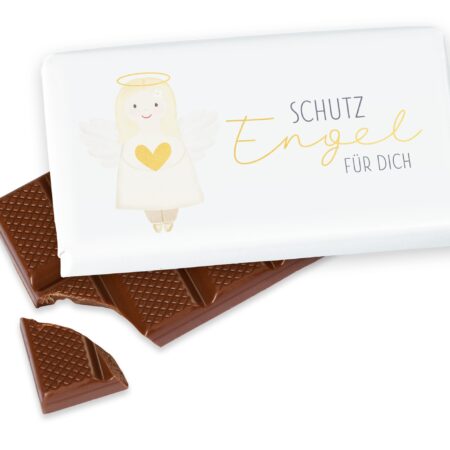 Schokolade 40g Liebe Wünsche "Schutzengel für Dich"