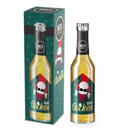 Bier 0,33 l im Display Manntastische Weihnachten