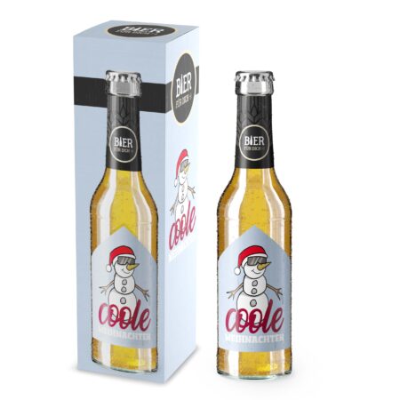 Bier 0,33 l im Display Manntastische Weihnachten