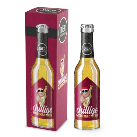 Bier 0,33 l im Display Manntastische Weihnachten