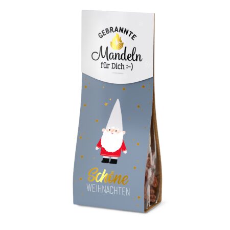 Mandeln 60g Happy Christmas "Schöne Weihnachten" (Zwerg)