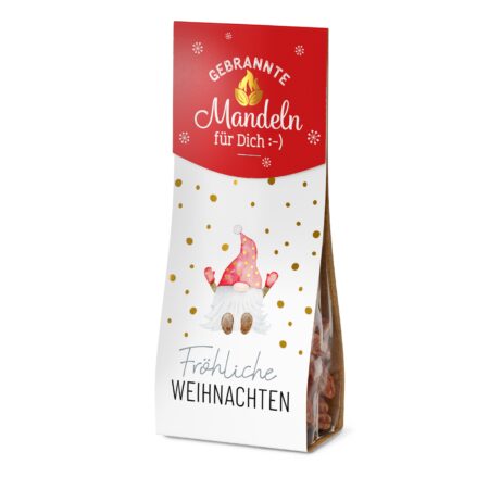 Mandeln 60g Lovely Christmas "Fröhliche Weihnachten" (Wichtel)