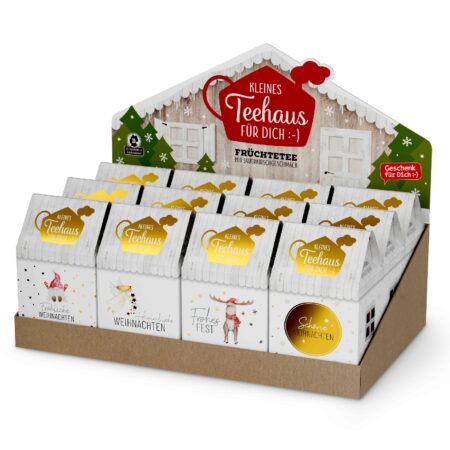 Teehaus Lovely Christmas im Display MIX