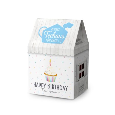 Teehaus Liebe Wünsche "Happy Birthday" (Torte)