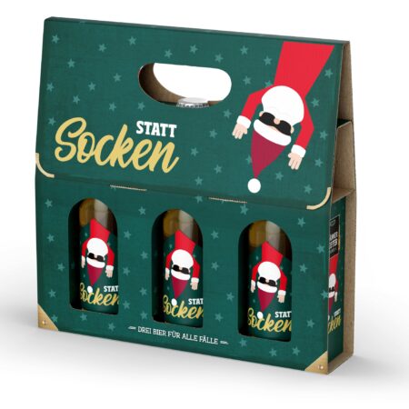 Männerkoffer Manntastische Weihnachten Statt Socken (Weihnachtsmann)
