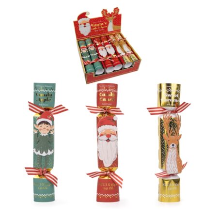 Badefizzer Crackers (je 3x40g) im Display Santa's Little Helpers