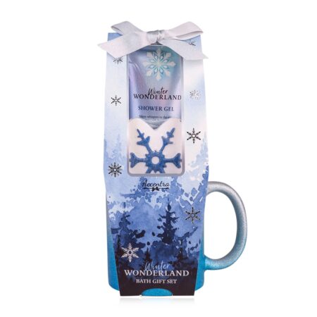 Badeset WINTER WONDERLAND in Keramiktasse (ca. 300ml)