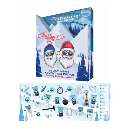 Adventskalender MEN'S COLLECTION WINTER EDITION in aufklappbarer Box