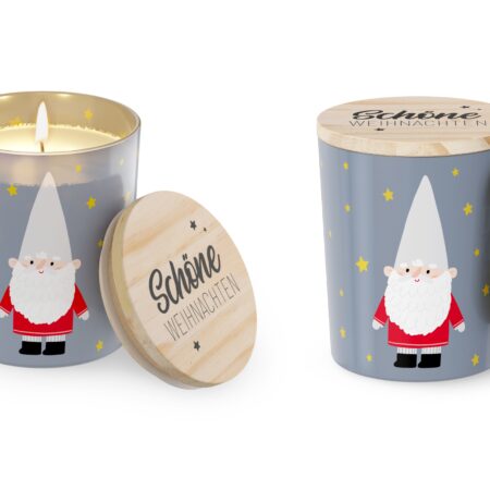 Duftkerze Vanille Happy Christmas "Schöne Weihnachten" (Zwerg)