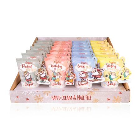 Handcreme HAPPY HOLIDAYS in Tube mit Nagelfeile, 30ml