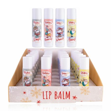 Lippenbalsam HAPPY HOLIDAYS im Display, 4g