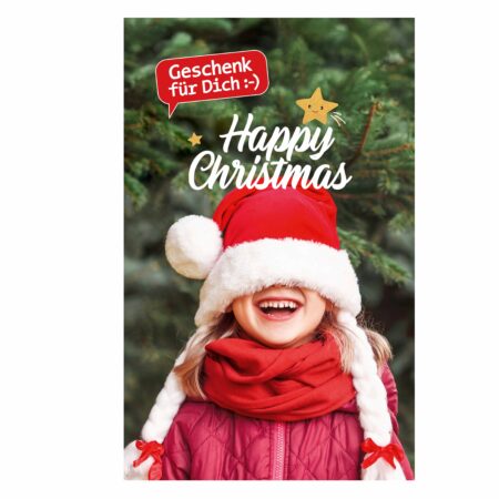 Banner 50x80 Weihnachten Happy Christmas