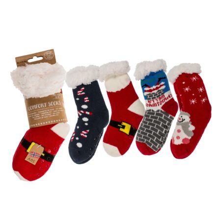 Kinder-Hüttensocken "Xmas" Grösse 22-34