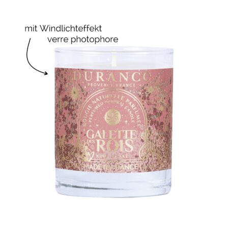 Duftkerze 180g im Glas Königskuchen 2026