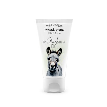 Handcreme 30ml Lucky Friends "Zum Glück gibt es Dich" (Esel)
