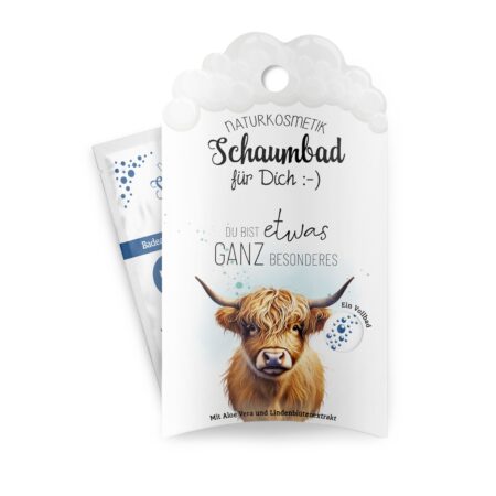 Schaumbad 40ml Lucky Friends "Du bist etwas ganz besonderes" (Rind)