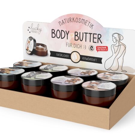 Bodybutter 150ml Lucky Friends im Display MIX