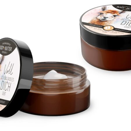 Bodybutter 150ml Lucky Friends "Voll schön, dass es Dich gibt" (Lama2)
