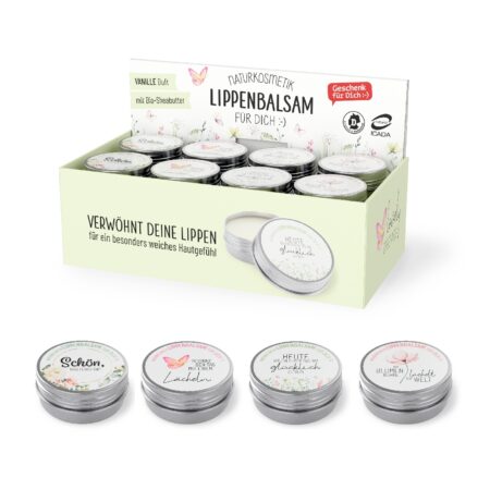 Lippenbalsam 10g Lovely Greetings im Display MIX