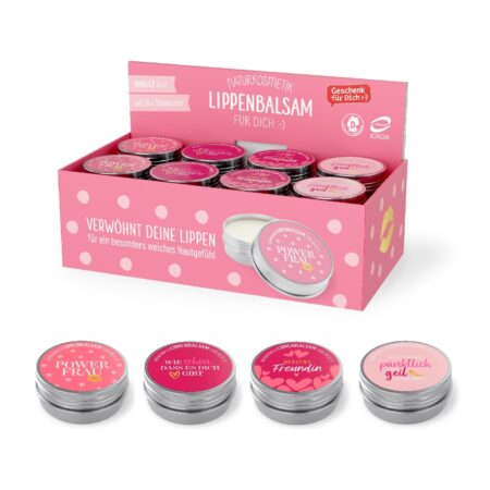 Lippenbalsam 10g Auf uns Mädels im Display MIX