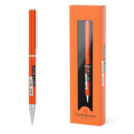 Kugelschreiber Manntastisch "Geht nicht, gibt’s nicht"