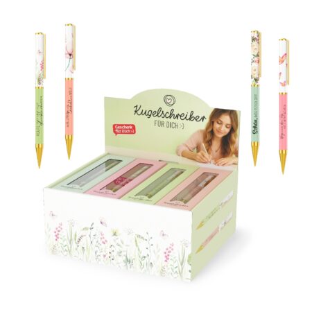 Kugelschreiber Lovely Greetings im Display MIX