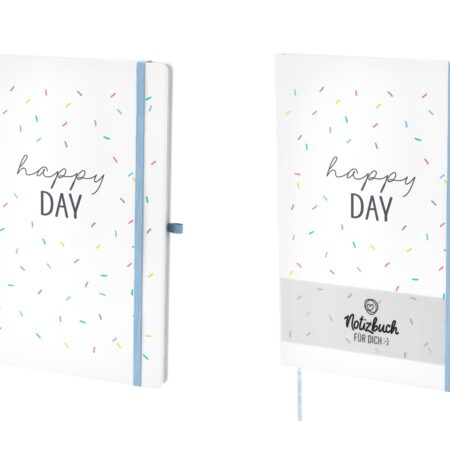 Notizbuch A5 Liebe Wünsche "Happy Day"