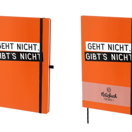 Notizbuch A5 Manntastisch "Geht nicht, gibt’s nicht"