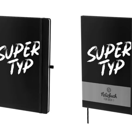 Notizbuch A5 Manntastisch "Supertyp"