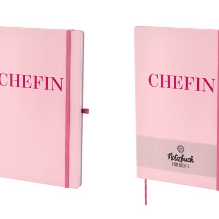 Notizbuch A5 Auf uns Mädels "Chefin"