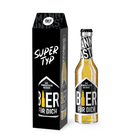 Bier 0,33 l Manntastisch "Supertyp"