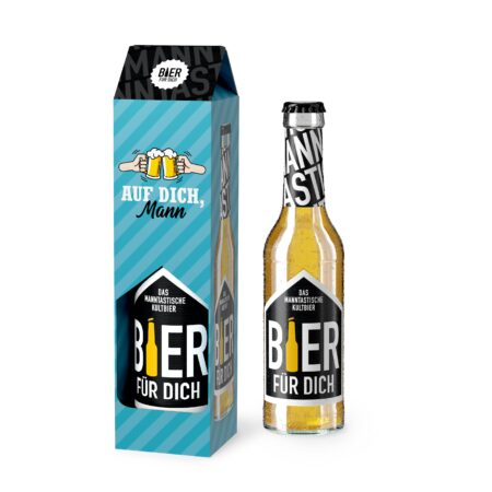 Bier 0,33 l Manntastisch Geburtstag "Auch Dich, Mann"