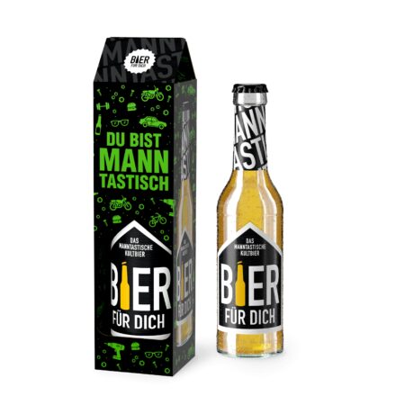 Bier 0,33 l Manntastisch Legende "Du bist Manntastisch"