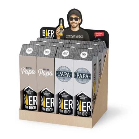 Bier 0,33 l Für Papa im Display MIX