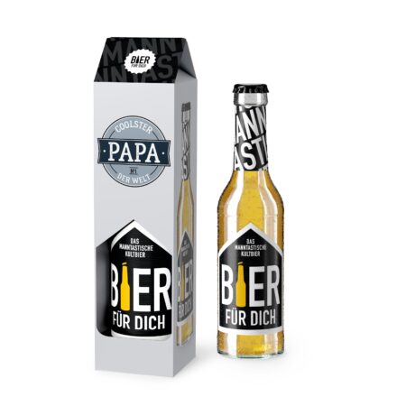Bier 0,33 l Für Papa "Coolster Papa"