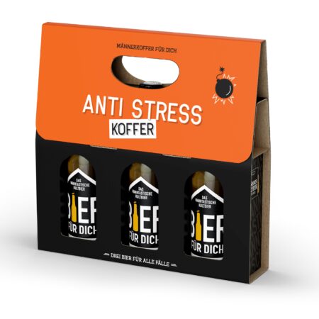 Männerkoffer Bier Manntastisch "Antistress Koffer"