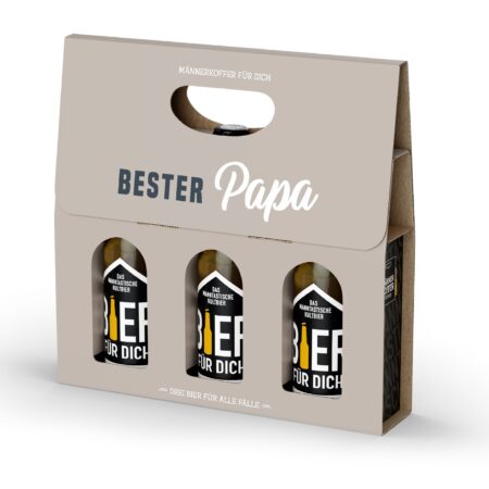 Männerkoffer Bier Für Papa "Beste Papa"