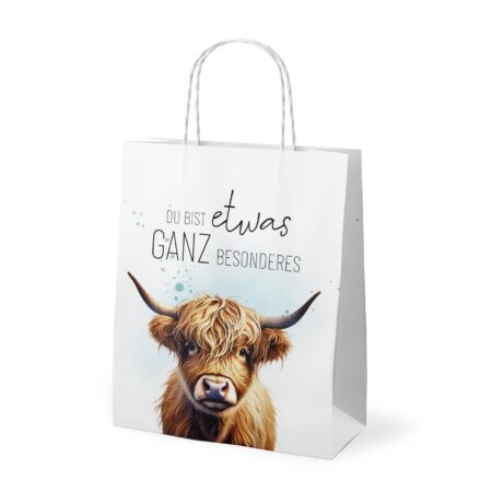 Geschenktüte Lucky Friends "Du bist etwas ganz besonderes" (Rind)