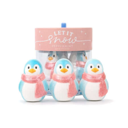 Badefizzer 3x100g Pinguin 'Let it Snow'