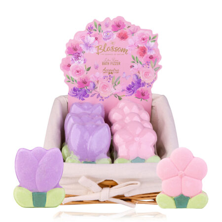 Badefizzer BLOSSOM in Blumenform, 100g