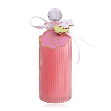 Dusch- & Badeschaum BLOSSOM in gerillter Flasche, 200ml