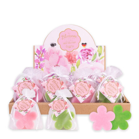Schafmilchseife BLOSSOM in Organzabeutel, ca. 20g