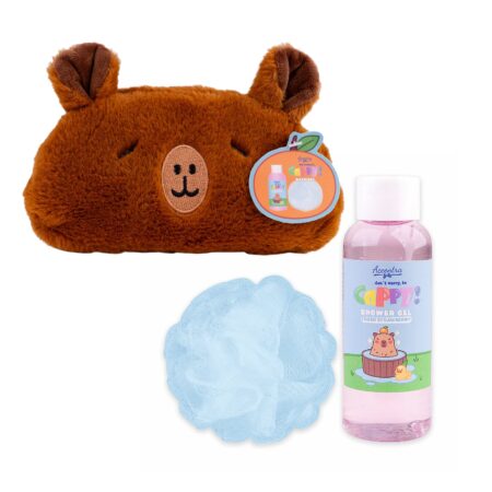 Geschenkset CAPYBARA COLLECTION in Kosmetiktasche
