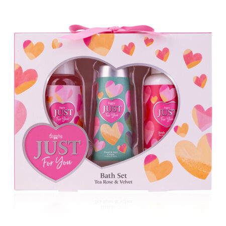 Badeset JUST FOR YOU in Geschenkbox