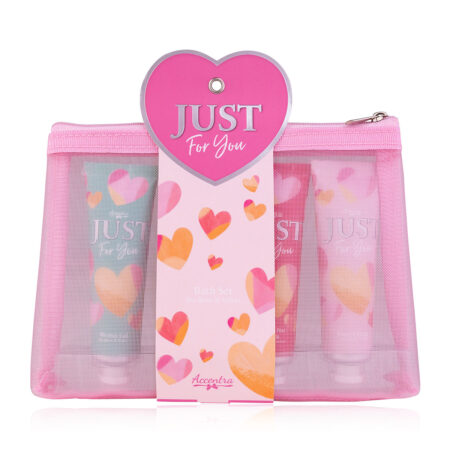 Badeset JUST FOR YOU in Kosmetiktasche