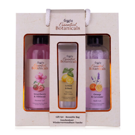 Badeset ESSENTIAL BOTANICALS in Geschenktasche