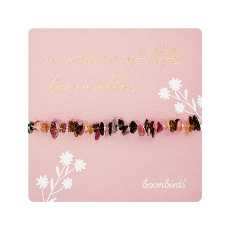 Armband "memories of life" - Turmalin